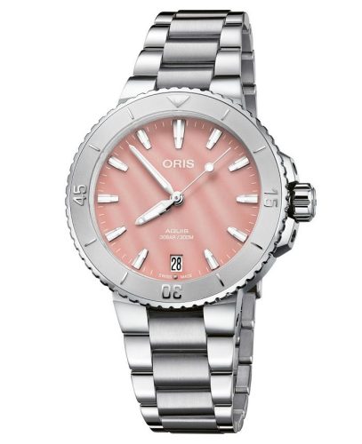 ORIS Aquis Date Lady 01-733-7770-4158-07-8-18-05P Női Karóra
