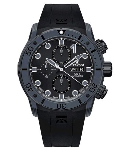 EDOX CO-1 Carbon Chrono Automatic 01125-CLNGN-NING Férfi Karóra