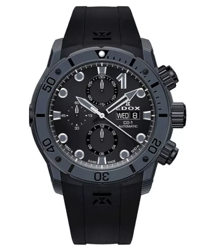 EDOX CO-1 Carbon Chrono Automatic 01125-CLNGN-NING Férfi Karóra