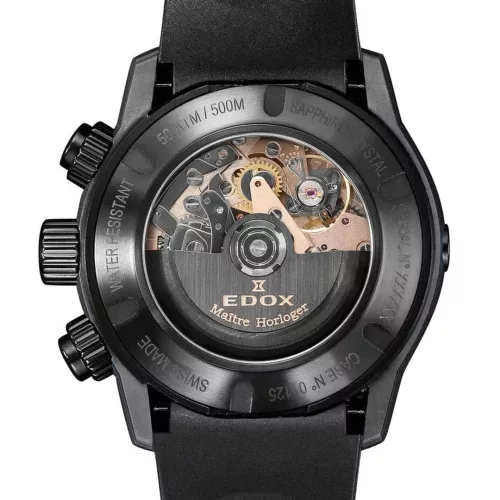 EDOX CO-1 Carbon Chrono Automatic 01125-CLNGN-NING Férfi Karóra