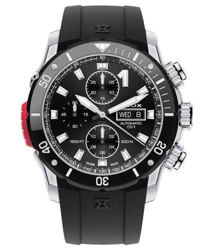 EDOX CO-1 Chrono Automatic 01128-3NRCA-NN Férfi Karóra