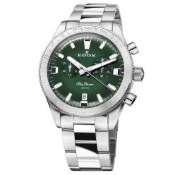 EDOX Skydiver Chrono Set 10116-3-VIDN Férfi Karóra