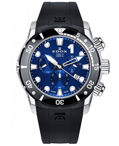 EDOX CO-1 Chrono Titanium 10242-TIN-BUIN Férfi Karóra