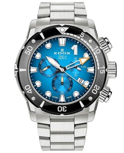 EDOX CO-1 Chrono Titanium 10242-TINM-BUIDN Férfi Karóra