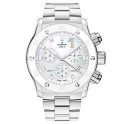EDOX CO-1 Chronolady Diamonds 10255-3BM-NADN Női Karóra