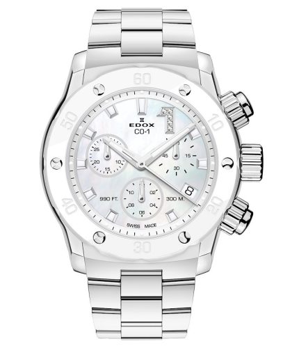 EDOX CO-1 Chronolady Diamonds 10255-3BM-NADN Női Karóra