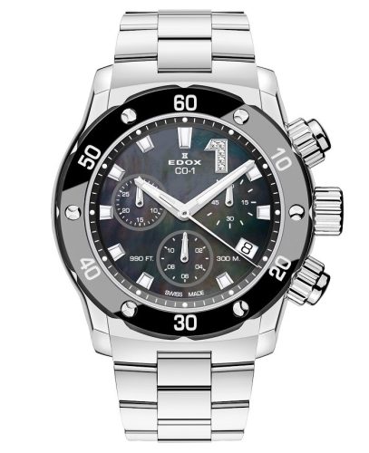 EDOX CO-1 Chronolady Diamonds 10255-3M-NANDN Női Karóra