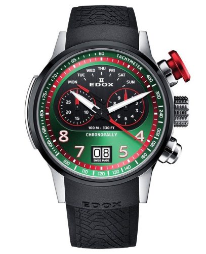 EDOX Chronorally Titanium 38001-TINNR-VR Férfi Karóra