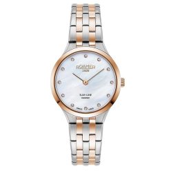 Roamer Slim-Line Diamond 512847-49-89-20 Női Karóra