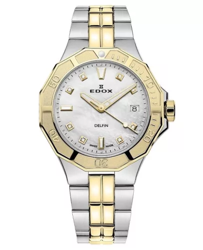 EDOX Delfin The Original Diver Lady Diamonds 53020-357JM-NADD Női Karóra