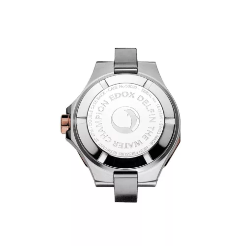 EDOX Delfin Diver Lady 53020-357RM-ROR Női Karóra