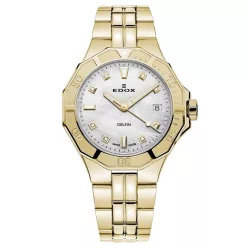   EDOX Delfin The Original Diver Lady Diamonds 53020-37JM-NADD Női Karóra