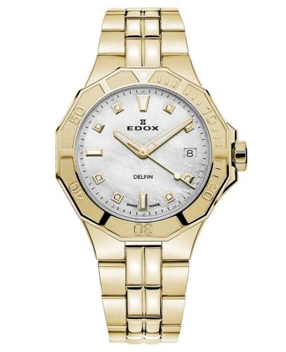 EDOX Delfin The Original Diver Lady Diamonds 53020-37JM-NADD Női Karóra