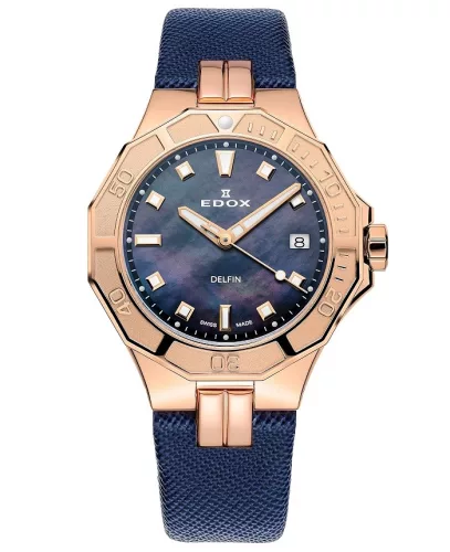 EDOX Delfin The Original Diver Lady 53020-37RC-NANR Női Karóra