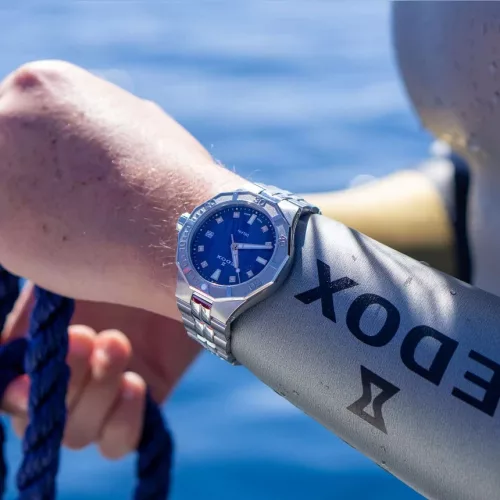 EDOX Delfin The Original Diver Lady Diamonds 53020-3M-BUDDR Női Karóra