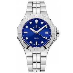 EDOX Delfin Diver Lady 53020-3M-BUN Női Karóra