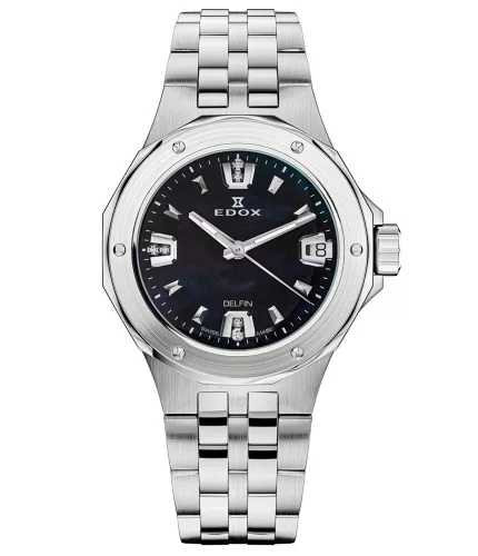 EDOX Delfin Diver Lady Diamonds 53100-3M-NANND Női Karóra