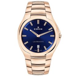 EDOX Les Bemonts 56003-37R-BUIR Férfi Karóra