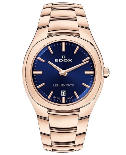 EDOX Les Bemonts Lady 57004-37R-BUIR Női Karóra