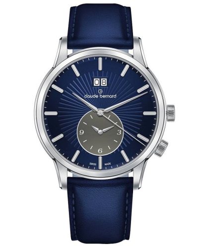 Claude Bernard Classic 2nd Time Zone 62007-3-BUIGN Férfi Karóra