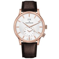   Claude Bernard Classic 2nd Time Zone 62007-37R-AIR Férfi Karóra