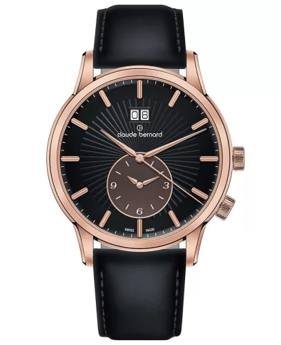 Claude Bernard Classic 2nd Time Zone 62007-37R-NIBRR Férfi Karóra