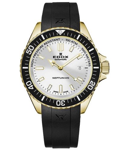 EDOX Neptunian Automatic 80120-37JCA-AID Férfi Karóra