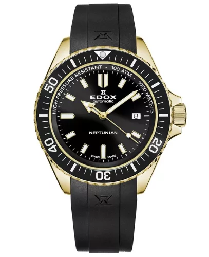 EDOX Neptunian Automatic 80120-37JCA-NID Férfi Karóra