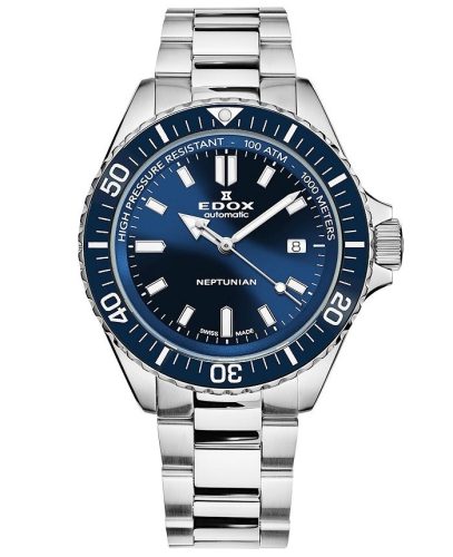 EDOX Skydiver Neptunian Automatic 80120-3BUM-BUF Férfi Karóra