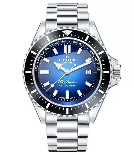 EDOX Skydiver Neptunian automata 80120-3NM-BUIDN Férfi Karóra
