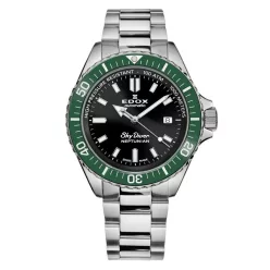   EDOX Skydiver Neptunian Automatic 80120-3VM-NIN Férfi Karóra