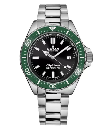 EDOX Skydiver Neptunian Automatic 80120-3VM-NIN Férfi Karóra