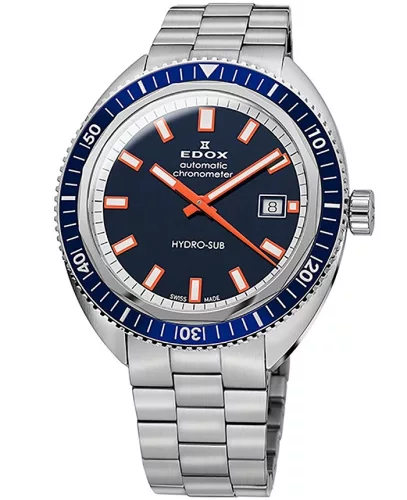 EDOX Hydro-sub Date Automatic 80128-3BUM-BUIO Férfi Karóra