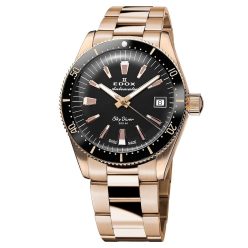 EDOX Skydiver Automatic Lady 80131-37RNM-NI Női Karóra