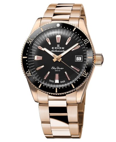 EDOX Skydiver Automatic Lady 80131-37RNM-NI Női Karóra