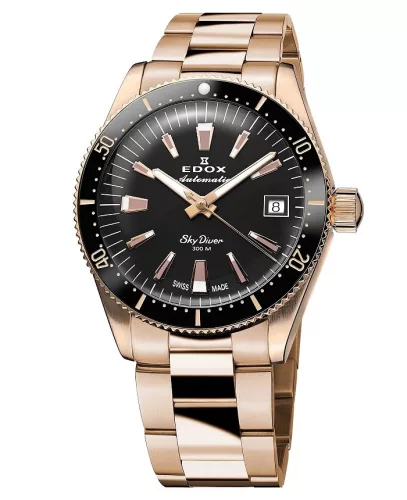 EDOX Skydiver Automatic Lady 80131-37RNM-NI Női Karóra