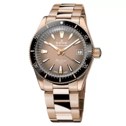 EDOX Skydiver Automatic Lady 80131-37RNM-VDBEI Női Karóra