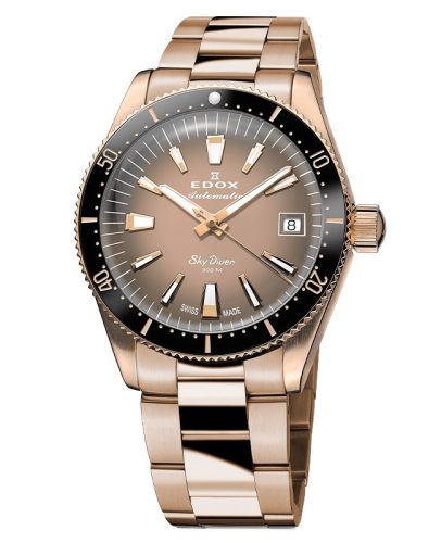 EDOX Skydiver Automatic Lady 80131-37RNM-VDBEI Női Karóra