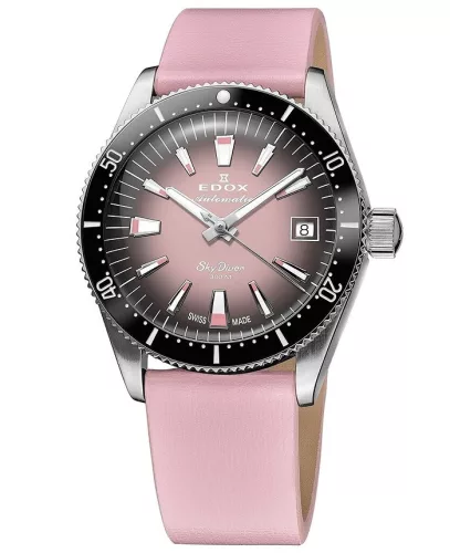 EDOX Skydiver Automatic Lady SET 80131-3NC-NDRO Női Karóra