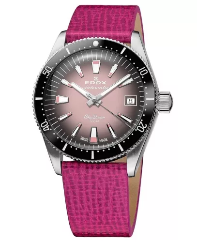 EDOX Skydiver Automatic Lady SET 80131-3NC-NDRO Női Karóra