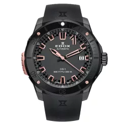 EDOX CO-1 automata Diver 80137-37GNR-CANR Férfi Karóra