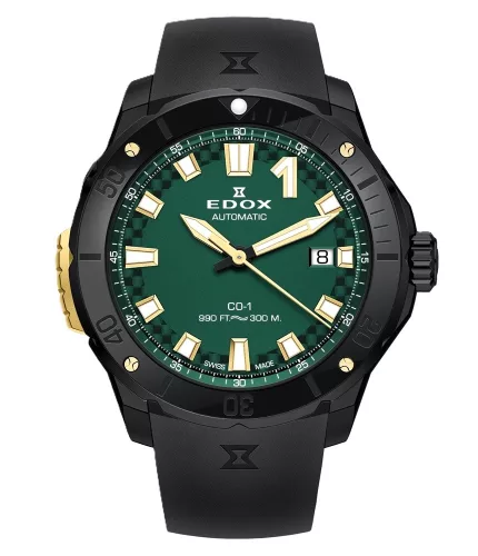 EDOX CO-1 automata Diver 80137-37ND-CAVD Férfi Karóra