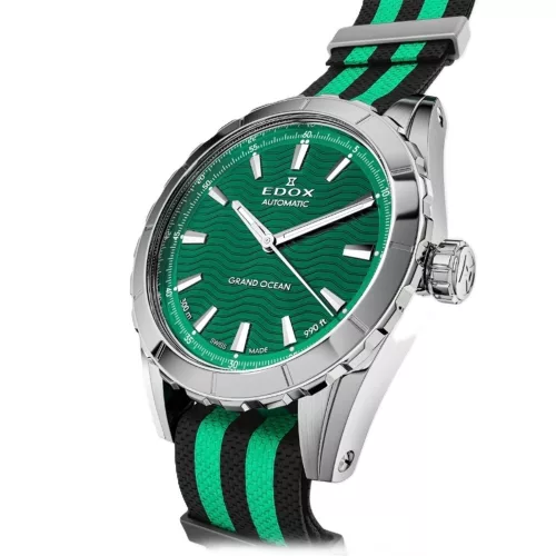 EDOX Grand Ocean automata Diver 80140-3NANT-TIN Férfi Karóra