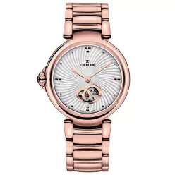   EDOX Automatic LaPassion Open Heart 85025-37RM-AIR Női Karóra