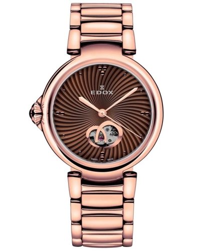 EDOX Automatic LaPassion Open Heart 85025-37RM-BRIR Női Karóra