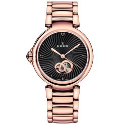   EDOX Automatic LaPassion Open Heart 85025-37RM-NIR Női Karóra
