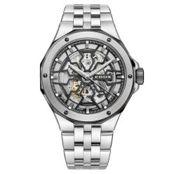 EDOX Delfin Mecano Skeleton 85303-3NM-NBG Férfi Karóra