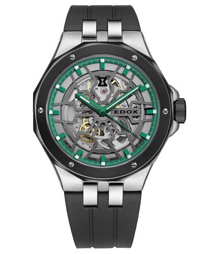 EDOX Delfin Mecano Skeleton 85303-3NN-VB Férfi Karóra