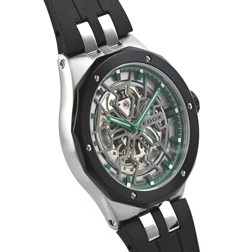EDOX Delfin Mecano Skeleton 85303-3NN-VB Férfi Karóra
