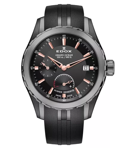 EDOX Grand Ocean automata Power Reserve 94500-357GNCA-NIR Férfi Karóra